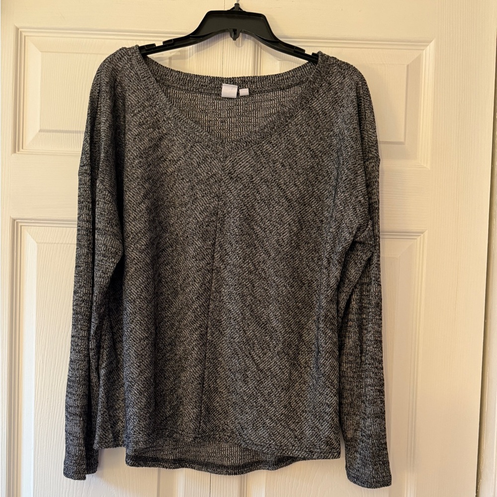NWOT GAP Black and White Softspun Ribbed Jersey Knit